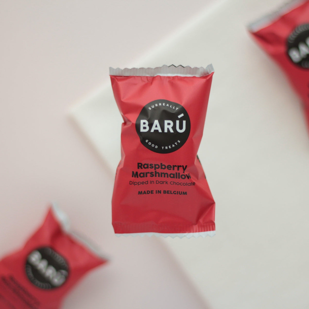 Framboos marshmallows van Barú