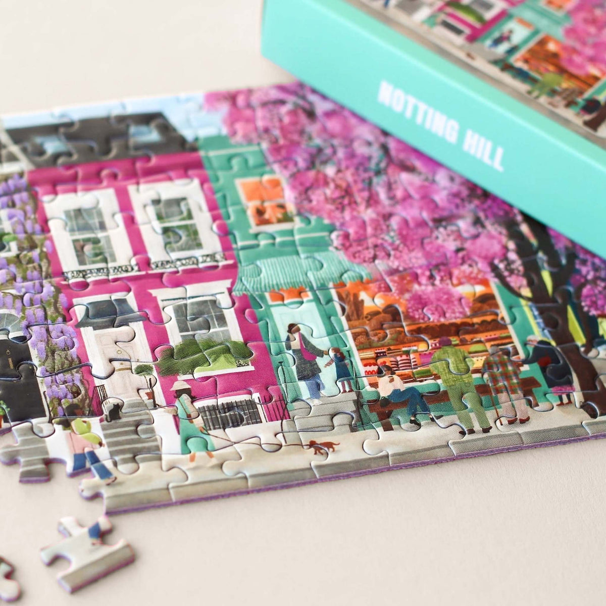 Mini puzzel Notting Hill 99 stukjes van Piecely