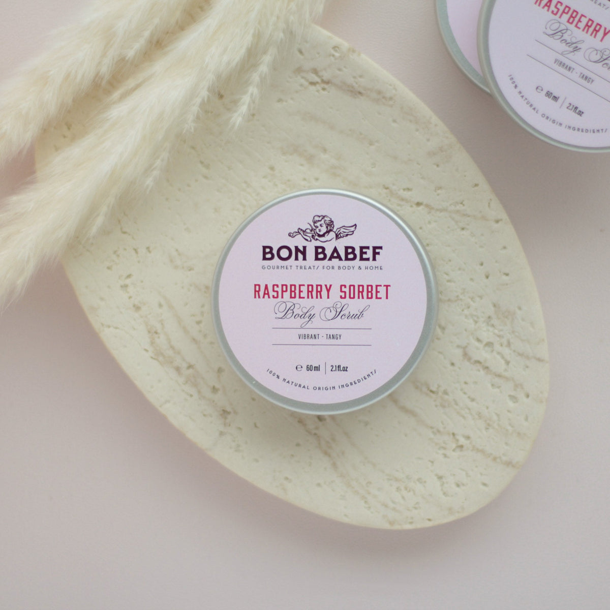 Bodyscrub framboos jojoba