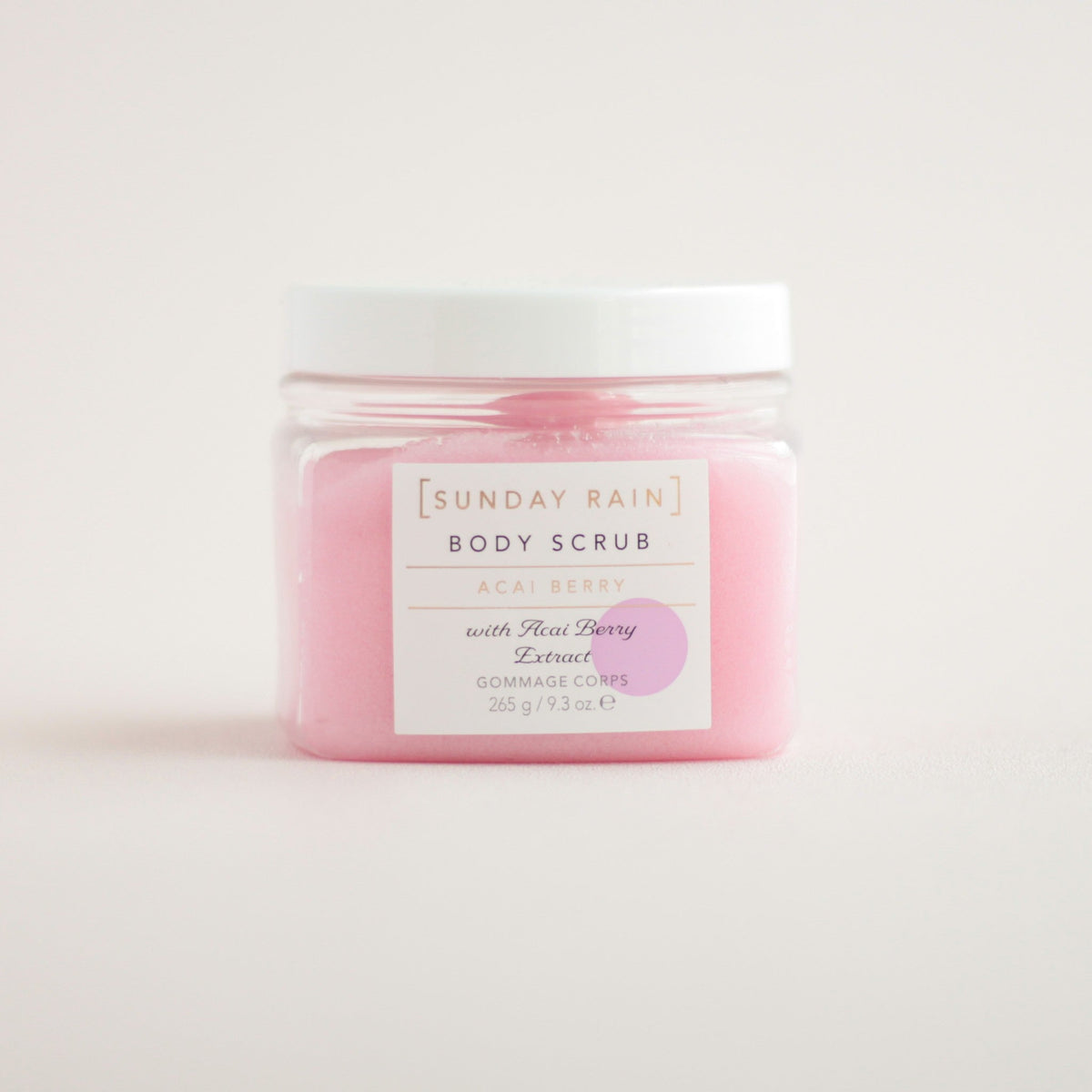 Açai Berry body scrub van Sunday Rain