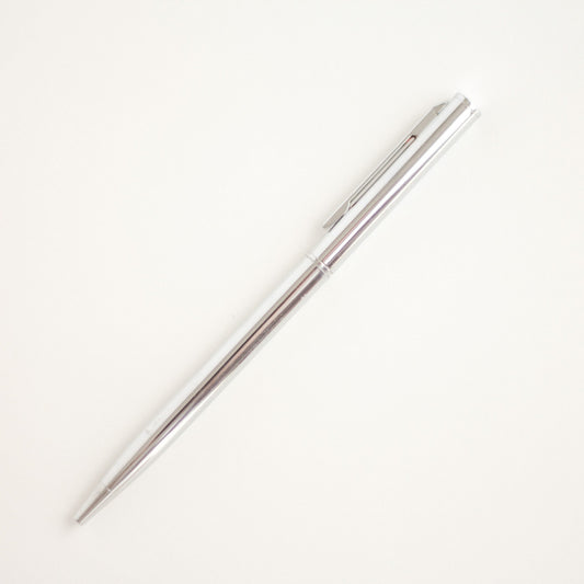 Balpen zilverkleurig