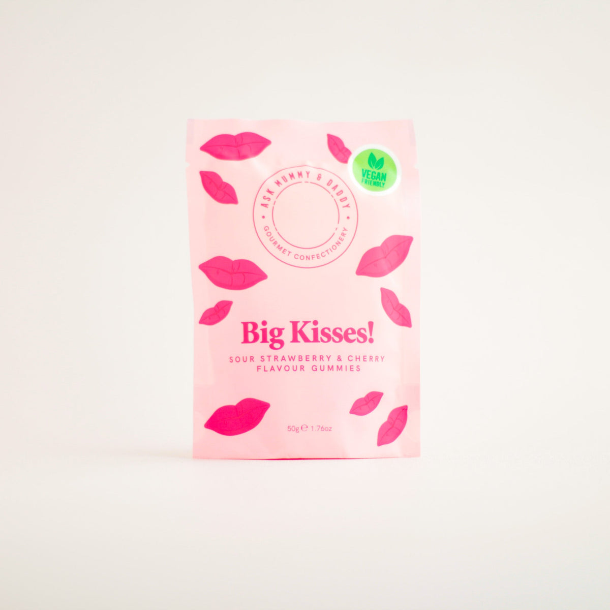 Big Kisses snoepjes kers aardbei