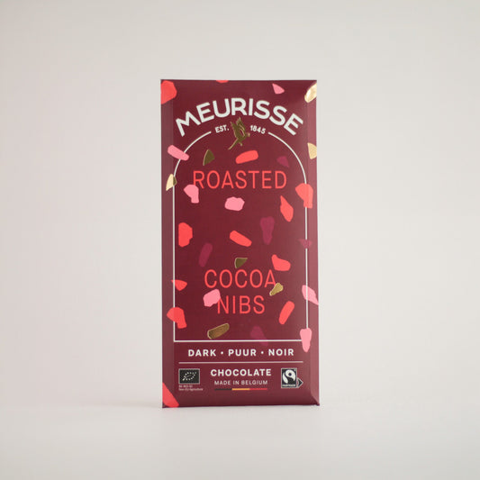 Pure chocolade met cacao nibs van Meurisse