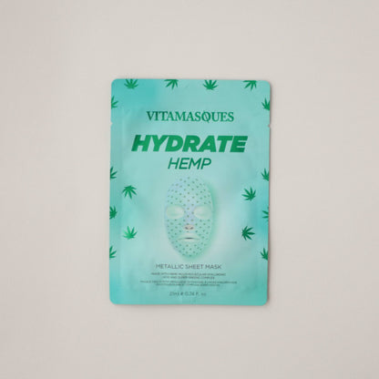 Hennep sheet mask hydraterend vegan