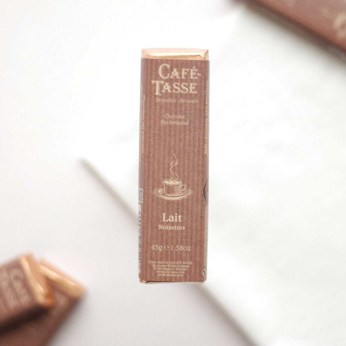 Melkchocolade reep hazelnoot 45 g
