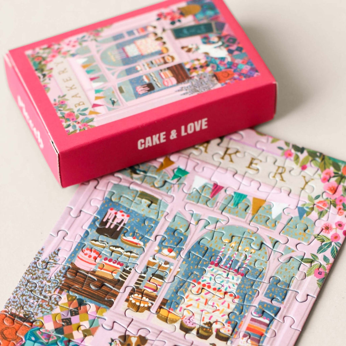Mini puzzel Cake & Love 99 stukjes van Piecely
