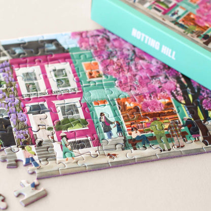 Mini puzzel Notting Hill 99 stukjes van Piecely