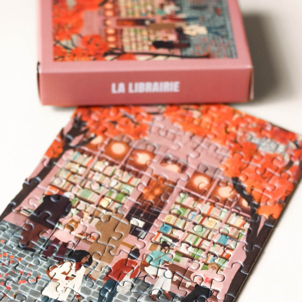 Mini puzzel The Bookstore 99 stukjes van Piecely