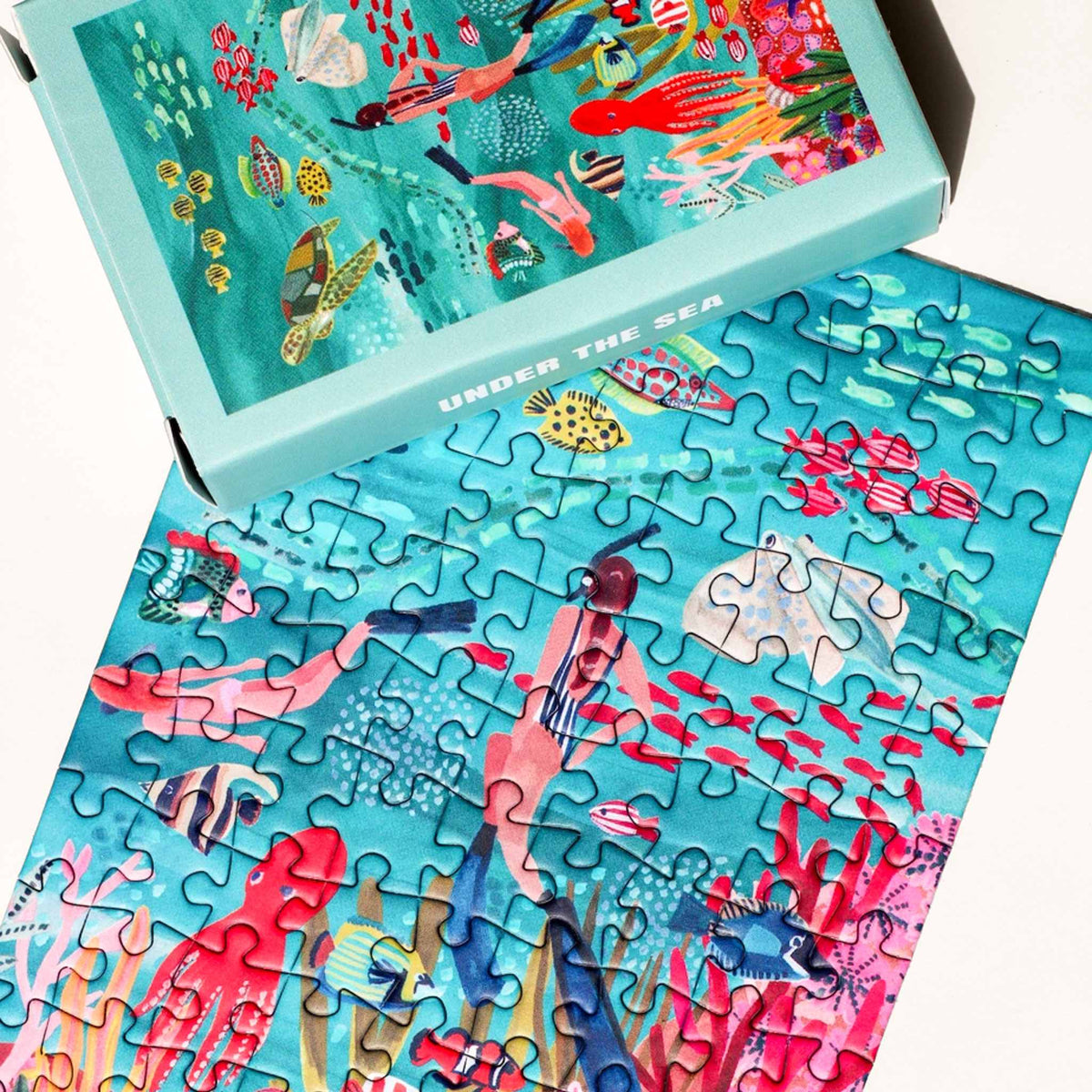 Mini puzzel Under the Sea 99 stukjes van Piecely