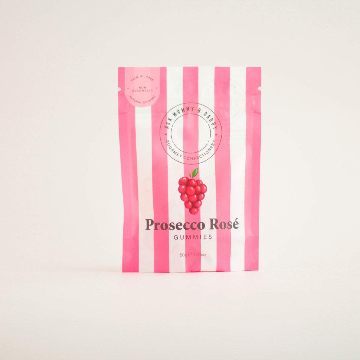 Prosecco rosé gummies