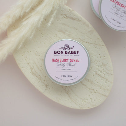 Bodyscrub framboos jojoba