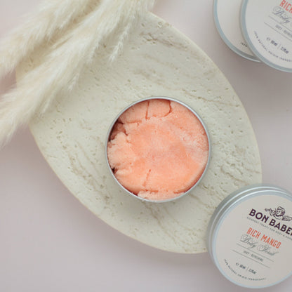 Salt body exfoliator Rich Mango van Bon Babef