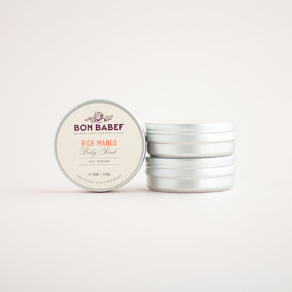 Salt body exfoliator Rich Mango van Bon Babef