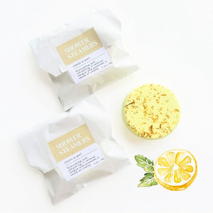 Shower steamer Lemon & Mint van Bon Babef