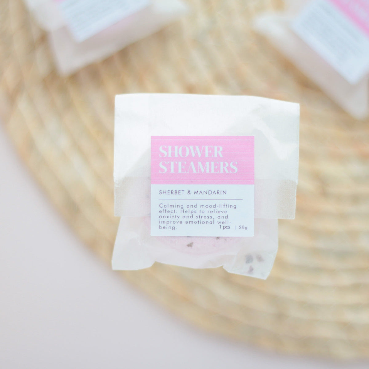 Shower steamer sherbet mandarijn