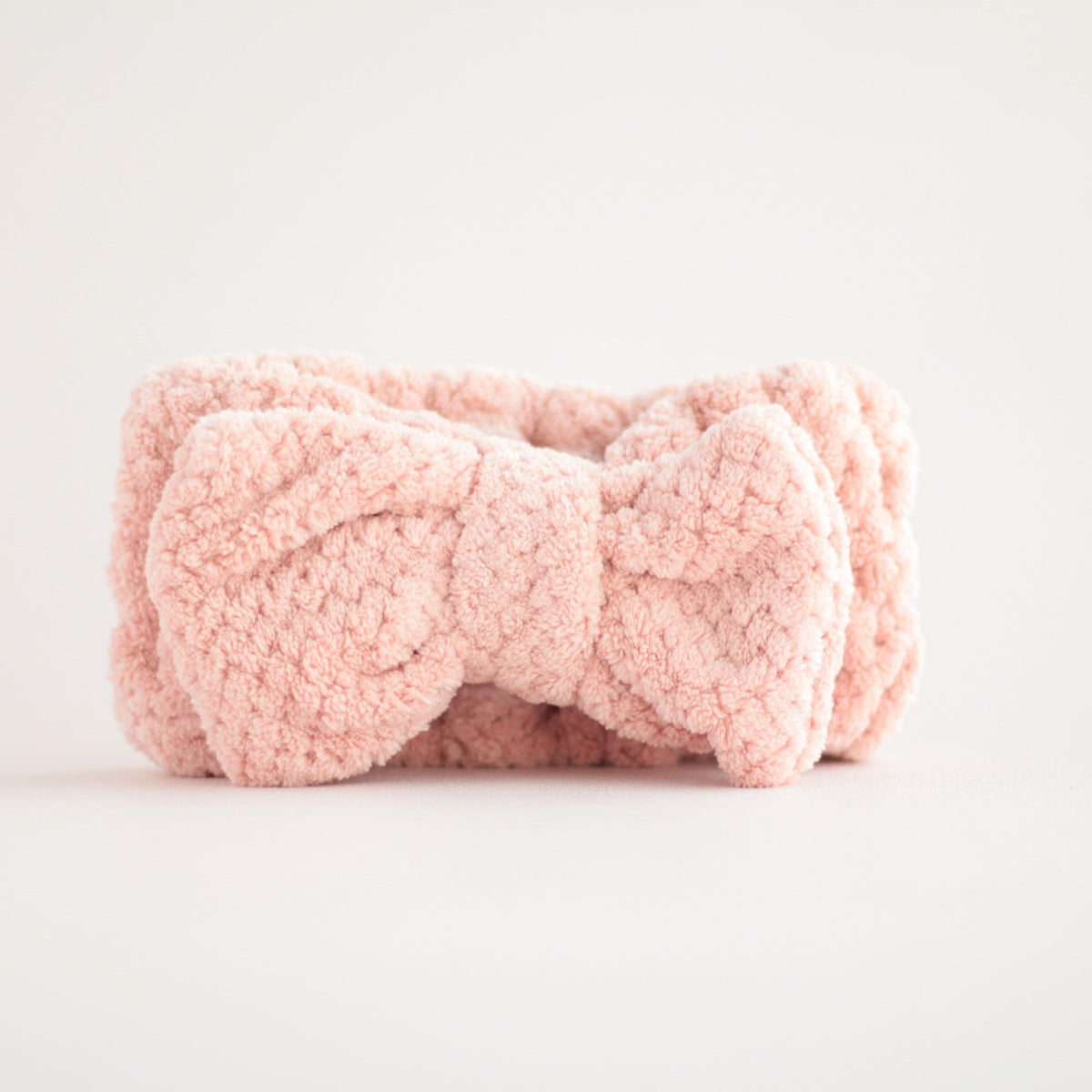 Spa haarband strik roze